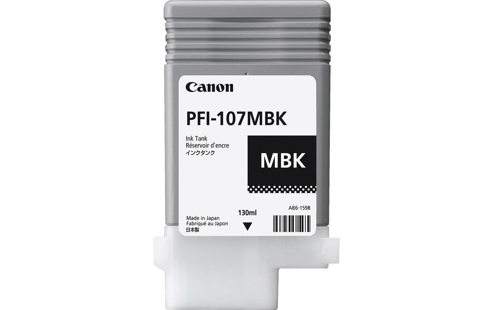 Tinte Canon PFI-107MBK matteblack