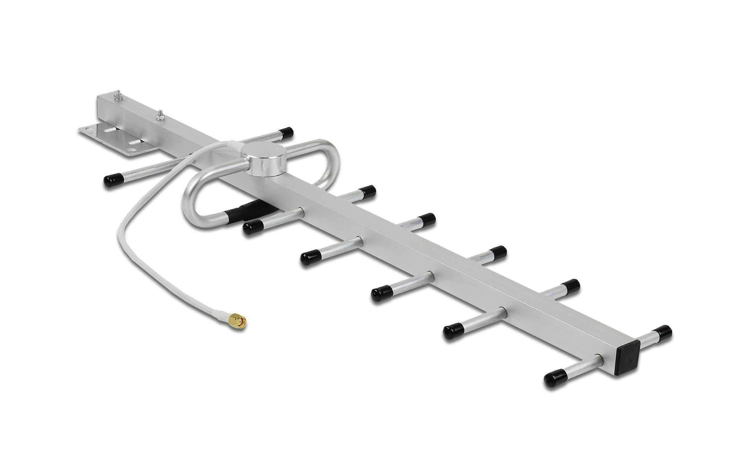 Delock LPWAN Yagi Antenne, 806-896Mhz,10dBi