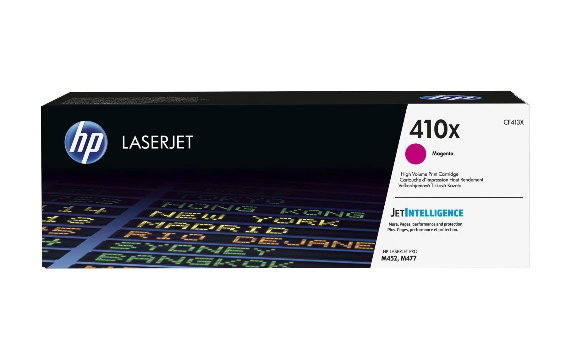 HP, Toner Nr. 410X (CF413X) Magenta