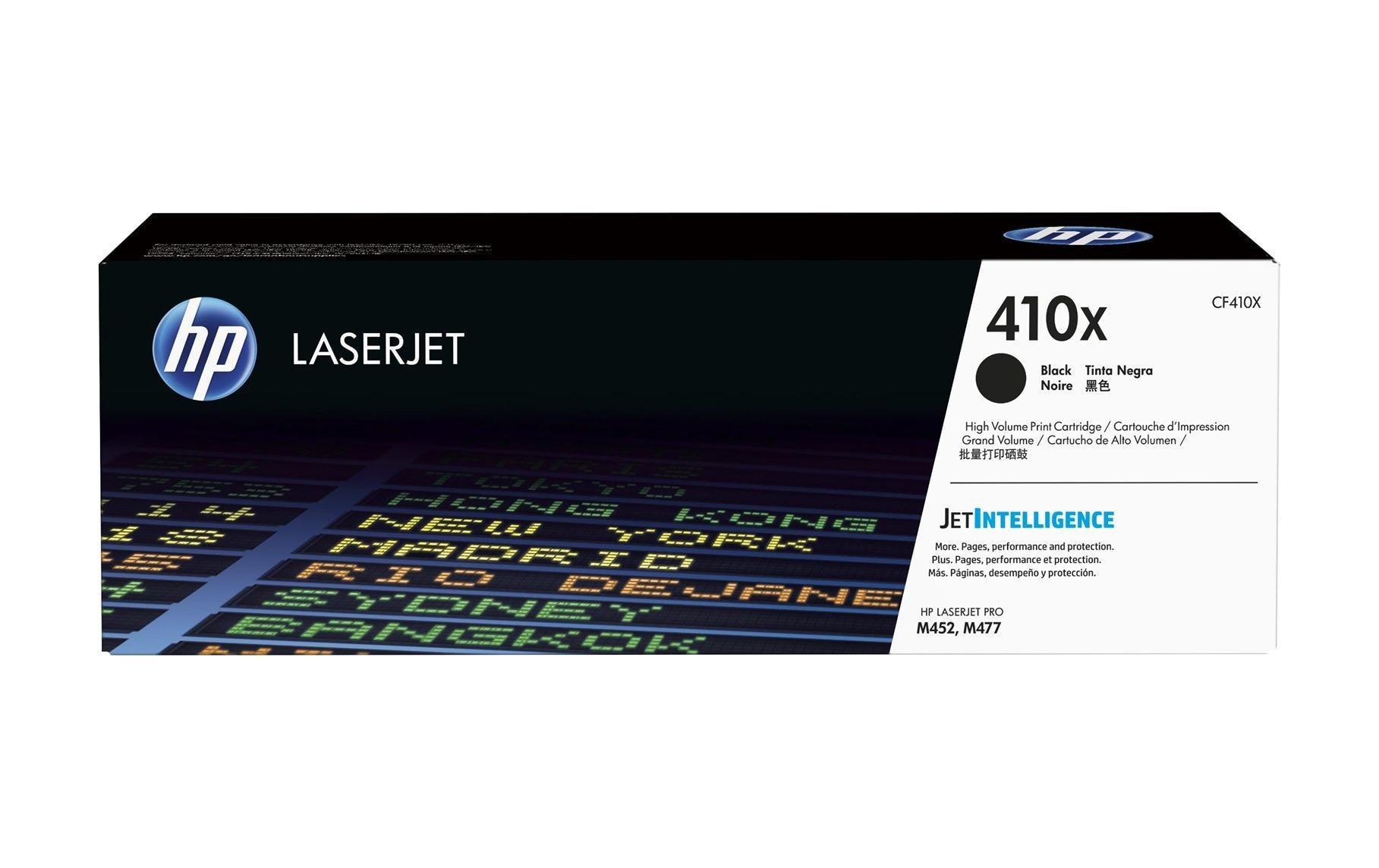 HP, Toner Nr. 410X (CF410X) Black