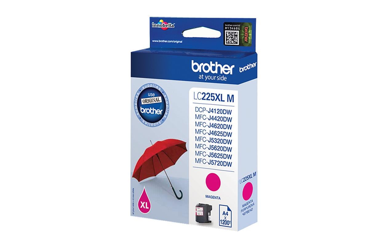 Tinte Brother LC-225XLM, magenta