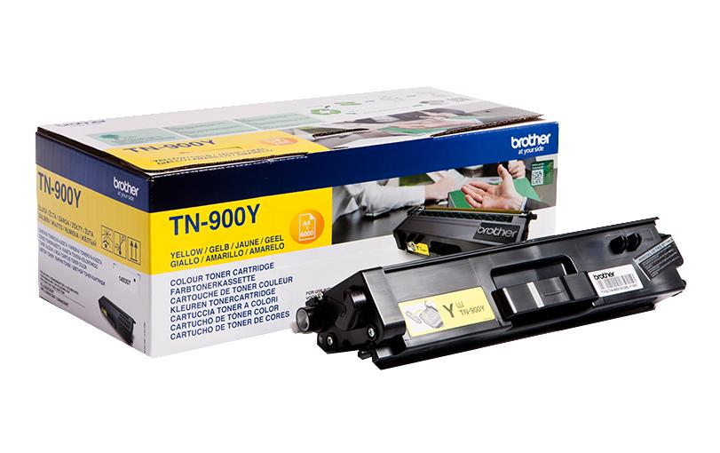 Toner zu Brother TN900Y, 6000 Seiten