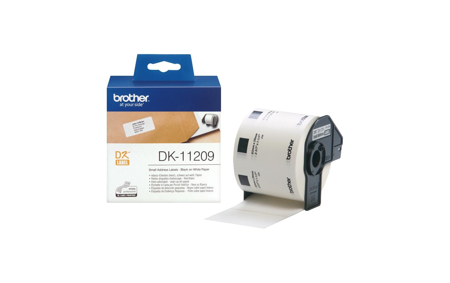 Brother P-touch DK-11209 Adress-Etiketten