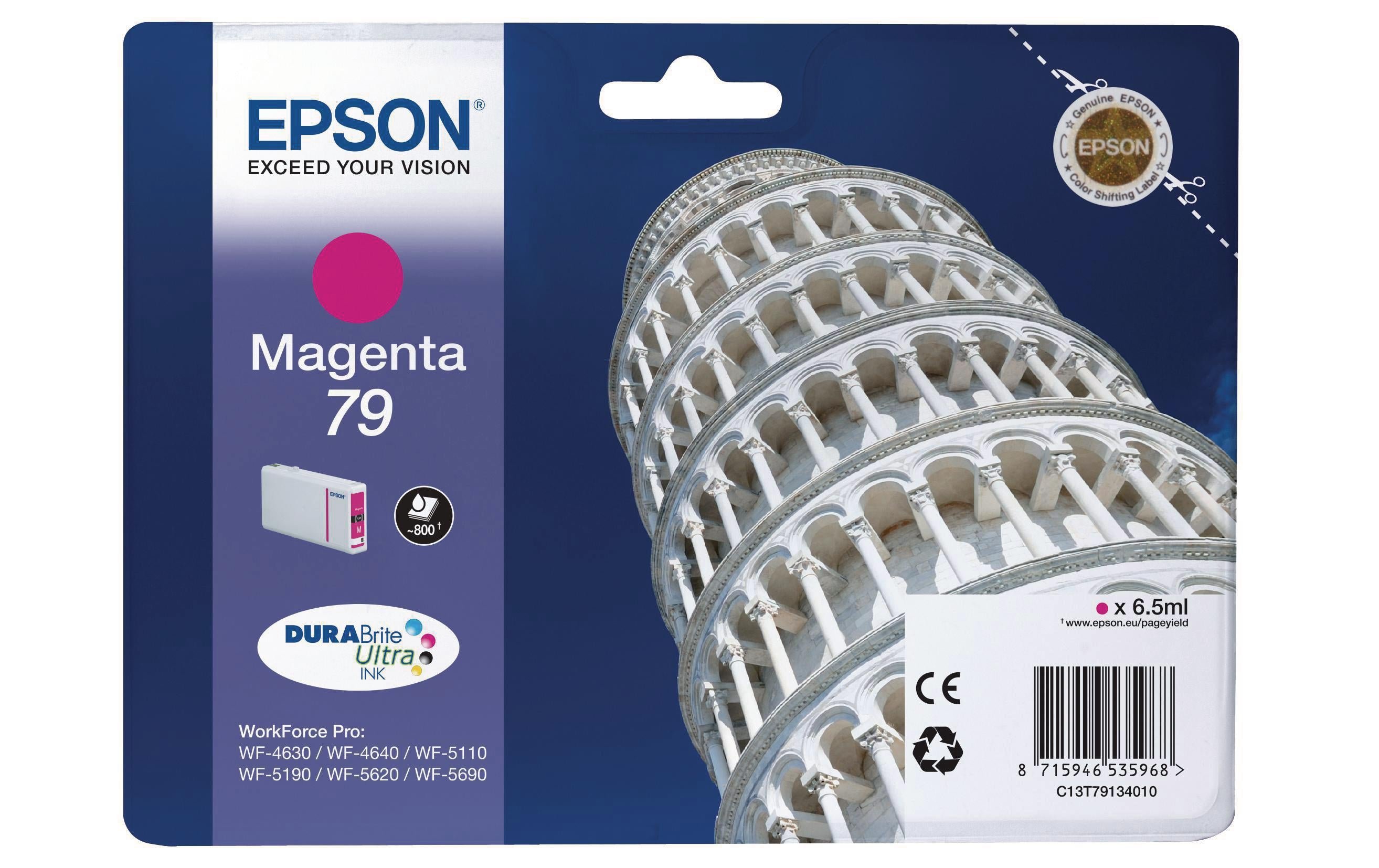 Tinte Epson T79134010 magenta, 6.5ml