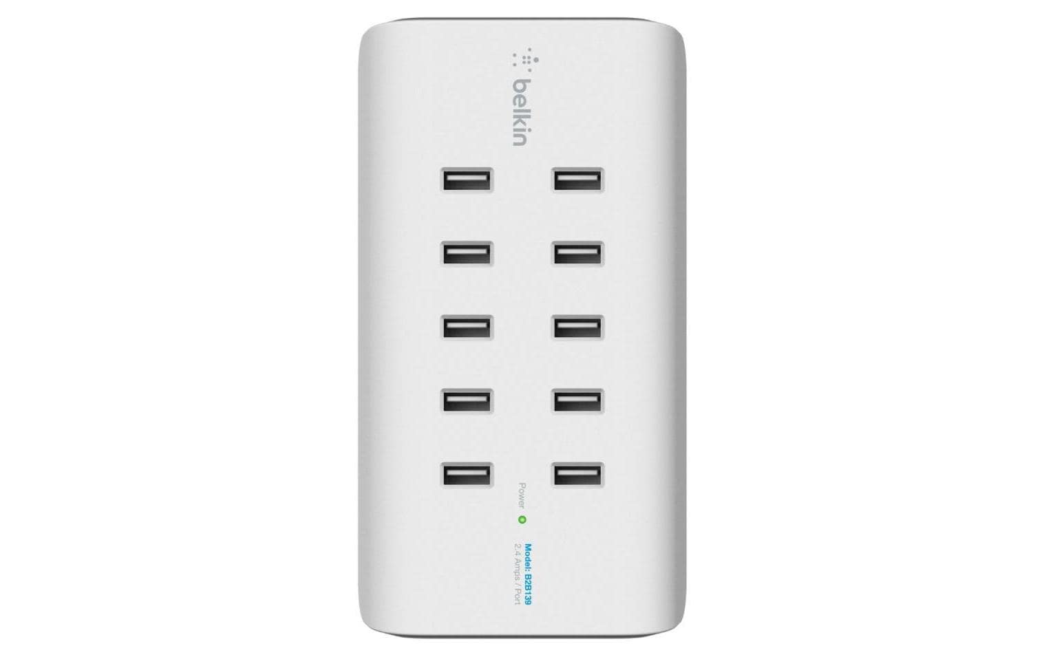 BELKIN 10-Port USB Ladestation weiss