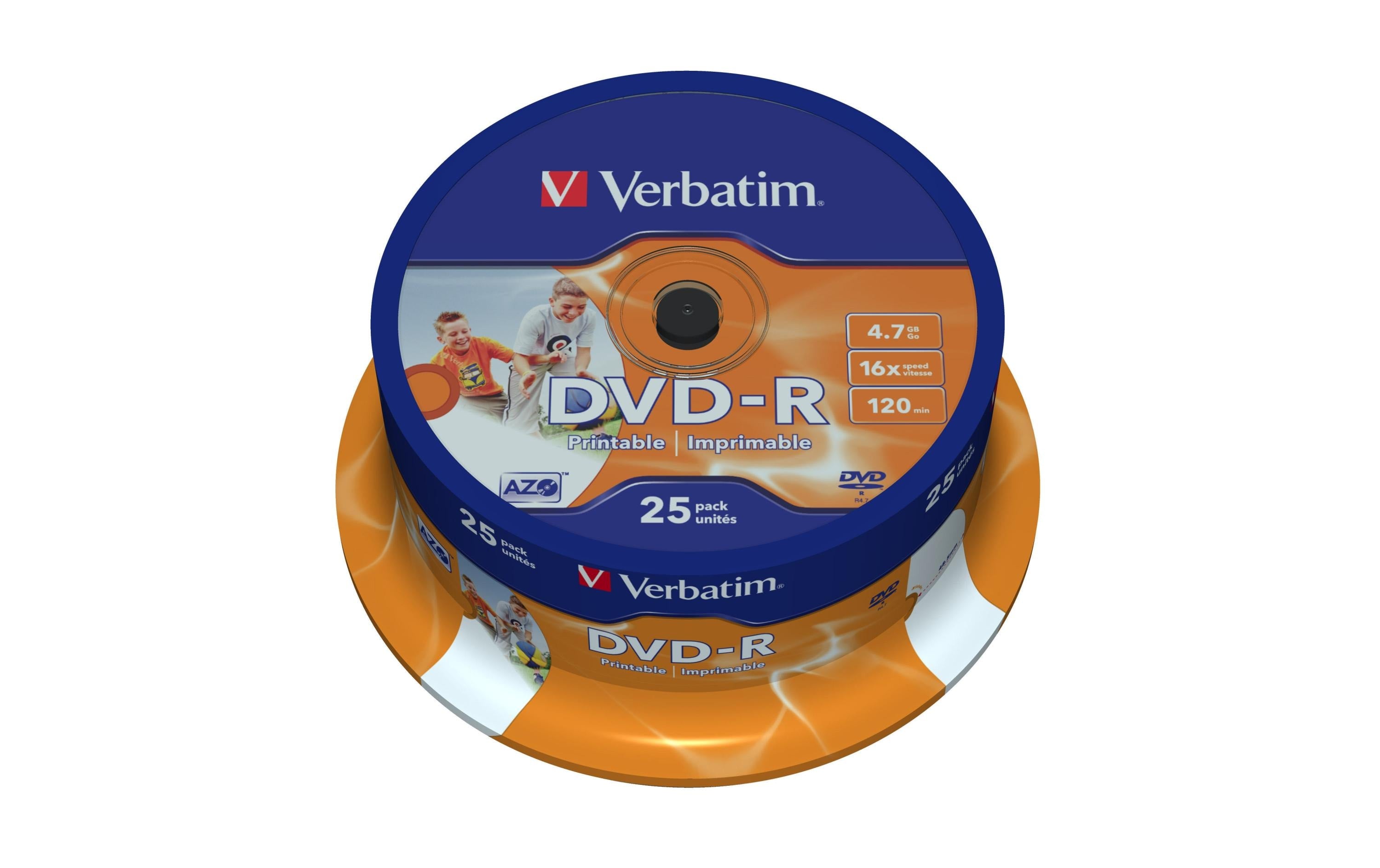 Verbatim DVD-R Medien 4.7GB,16x,25er Spind