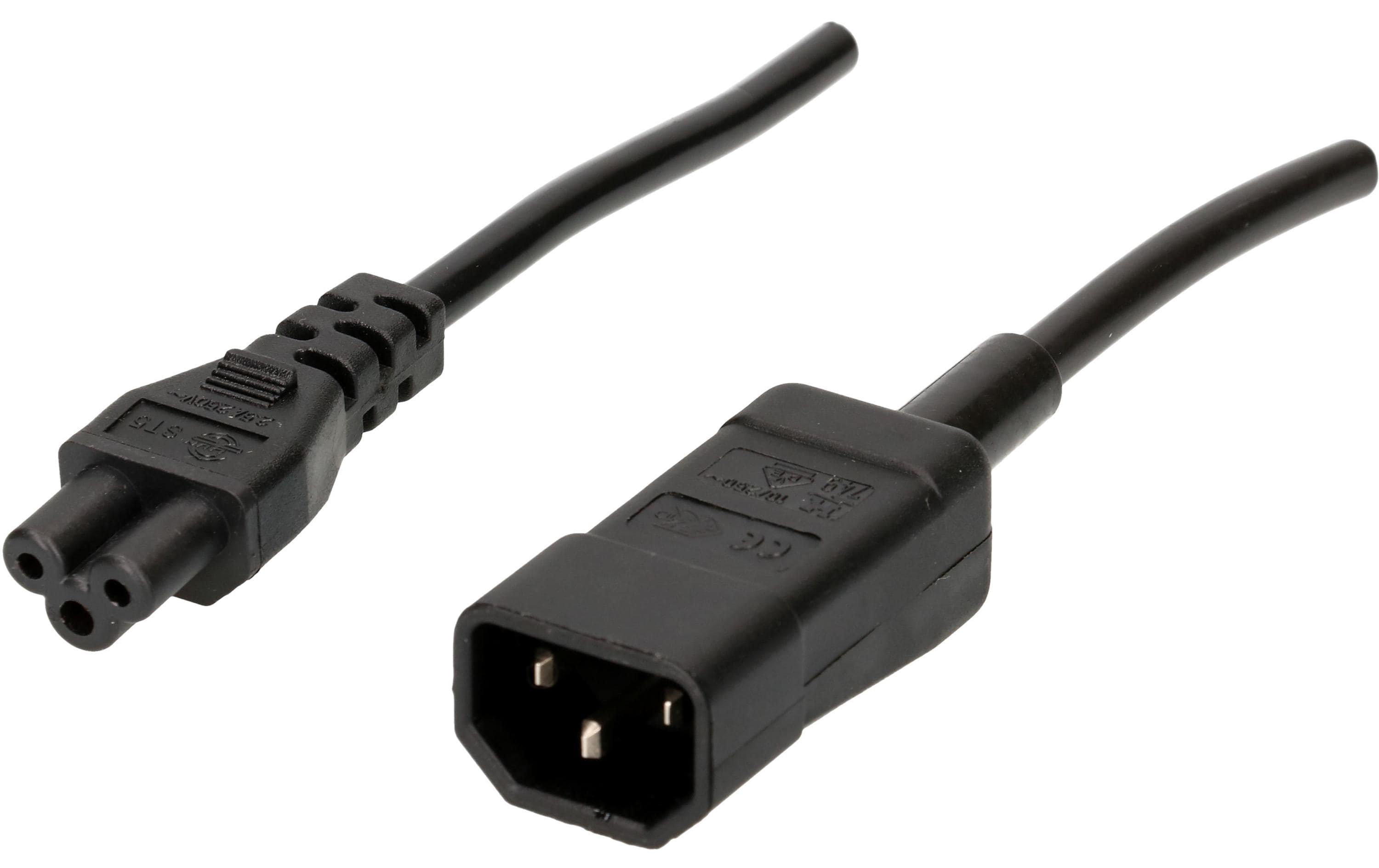 Verlängerungs-Netzkabel C14/C5, 1.5m