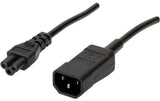 Verlängerungs-Netzkabel C14/C5, 1.5m