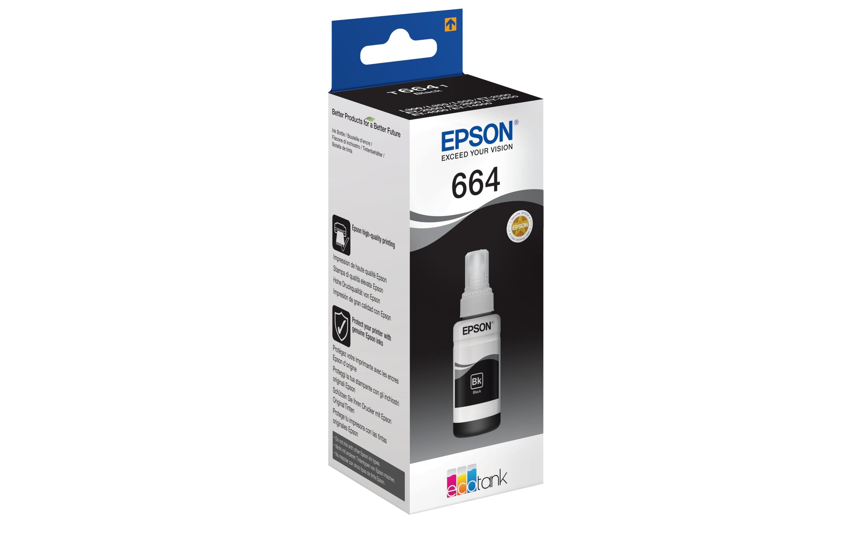 Tinte Epson C13T664140 black, 70ml