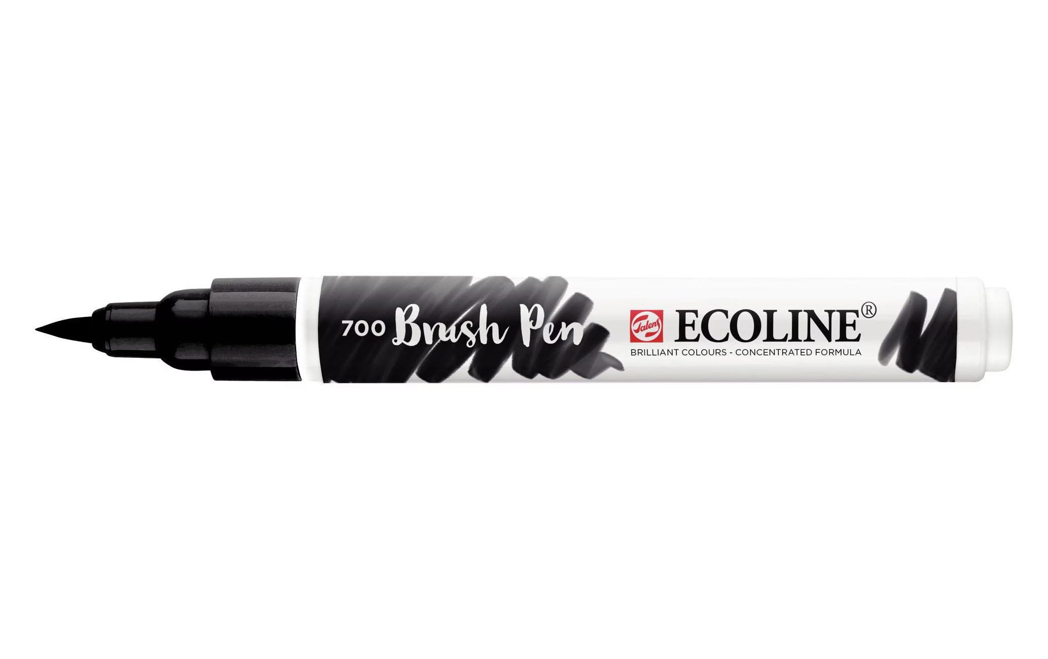 Talens Brushpen Ecoline Schwarz