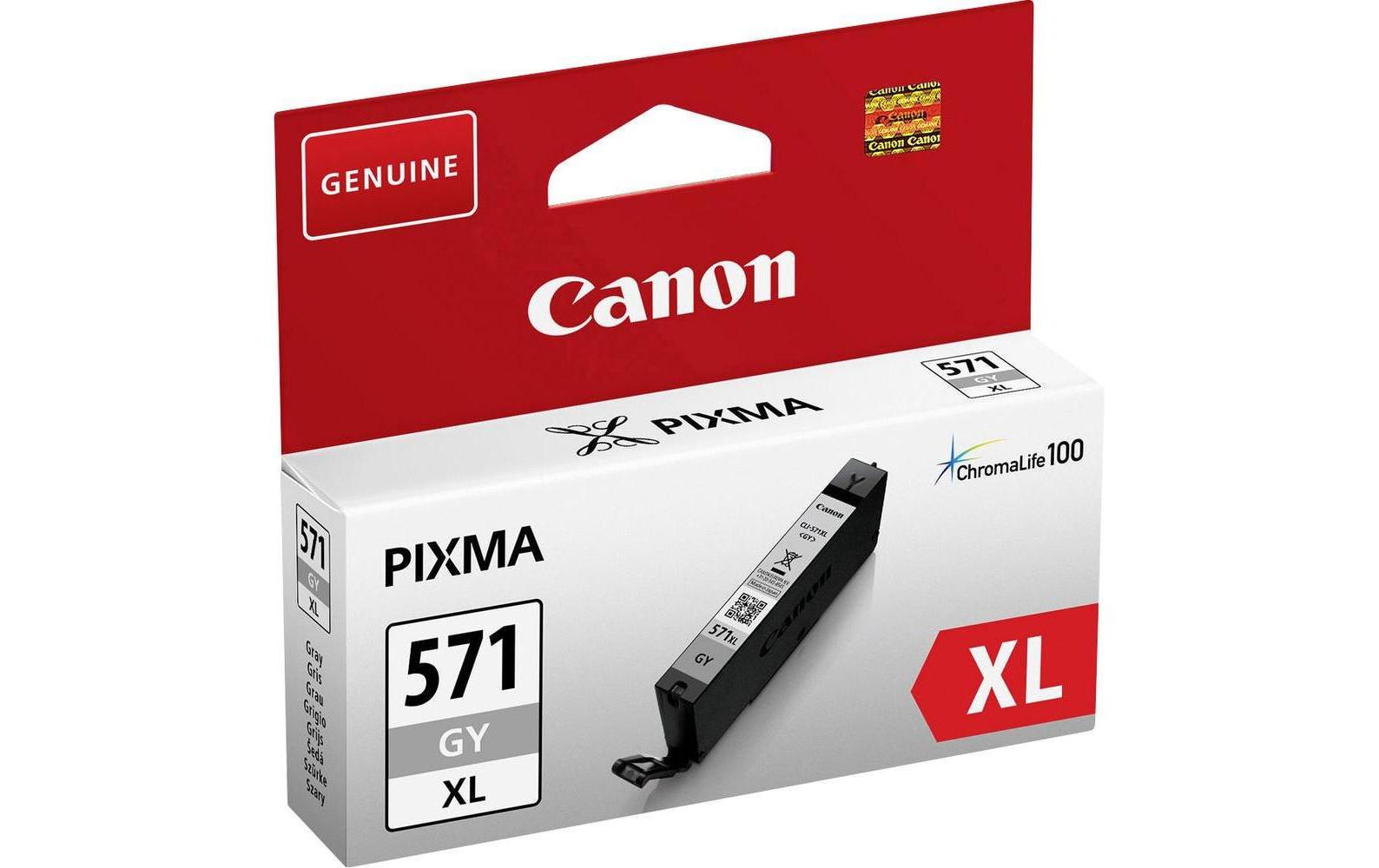 Canon Tinte CLI-571GY XL / 0335C001