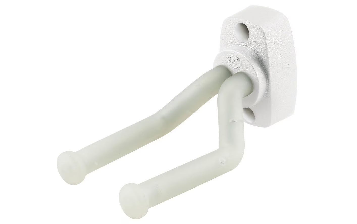K&M 16280 Gitarren-Wandhalter weiss