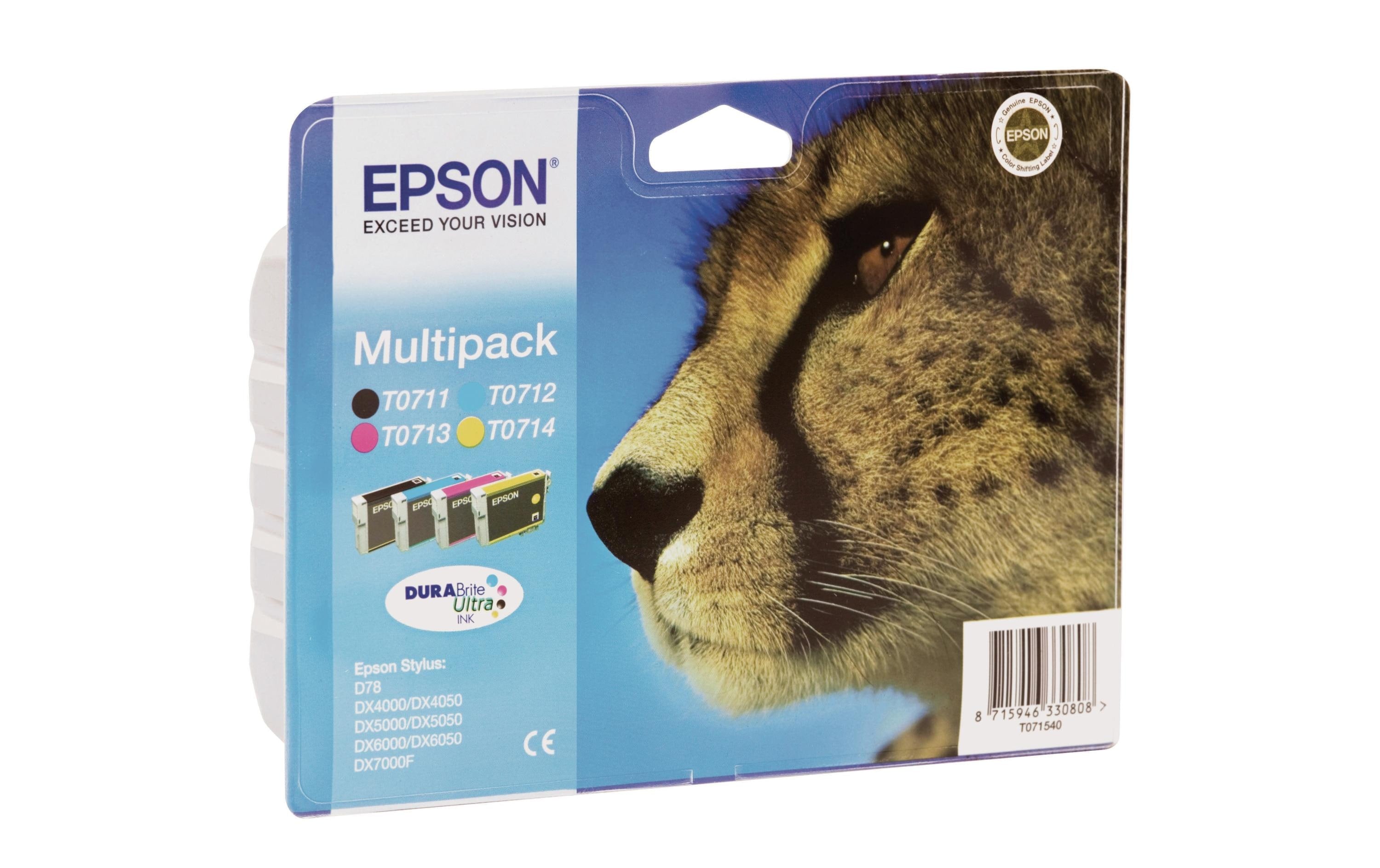 Tinte Epson C13T07154012 4 farbig
