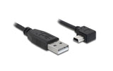 Delock USB2 Kabel A-MiniB gewinkelt, 3m