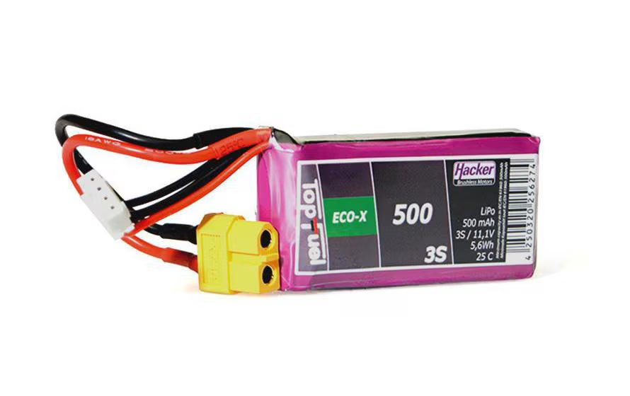TF ECO-X LiPo-Akku 11.1V 500mAh 3S 25C