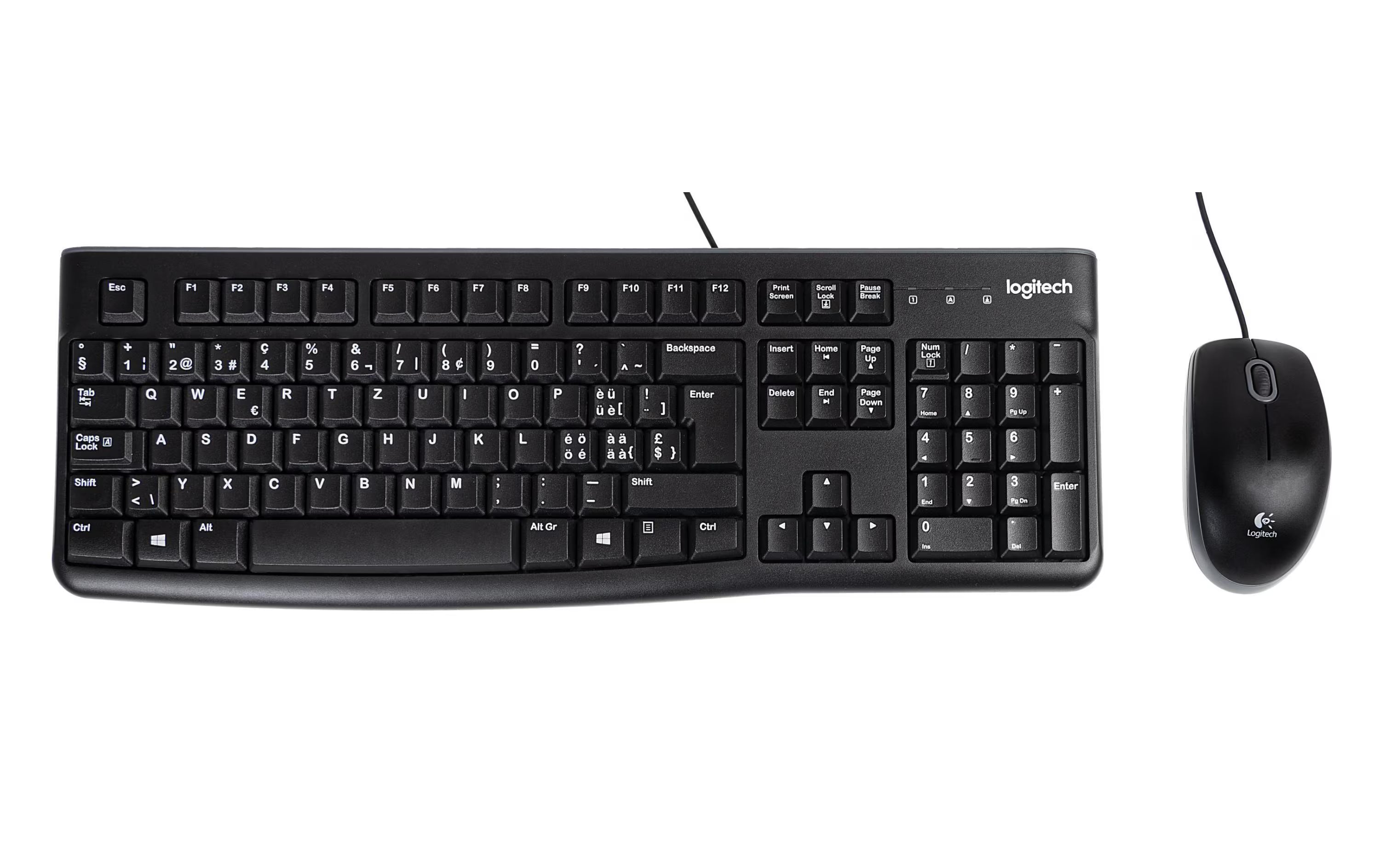 Logitech Desktop MK120 US-Int. Layout