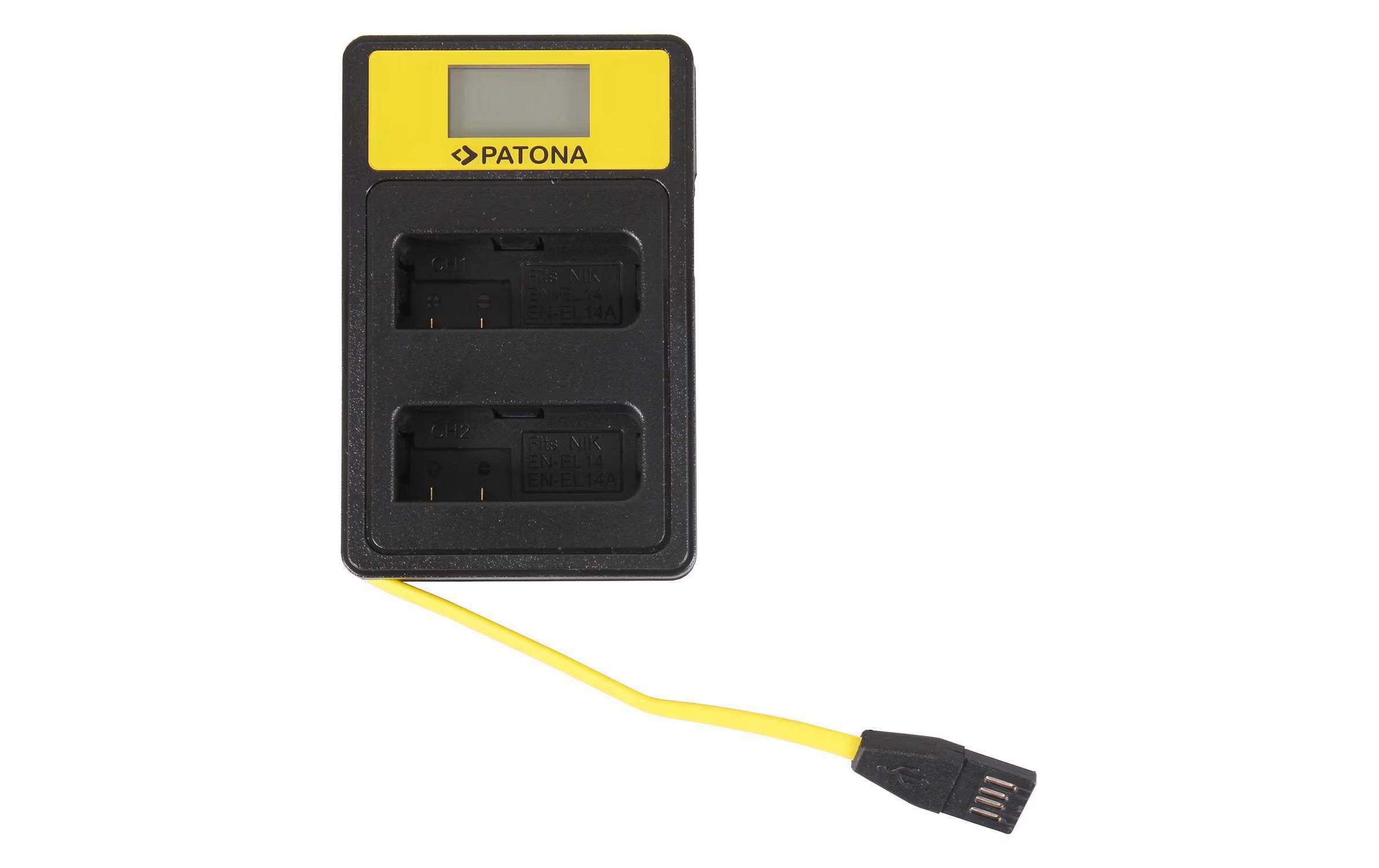 PATONA Smart Dual LCD USB Ladegerät