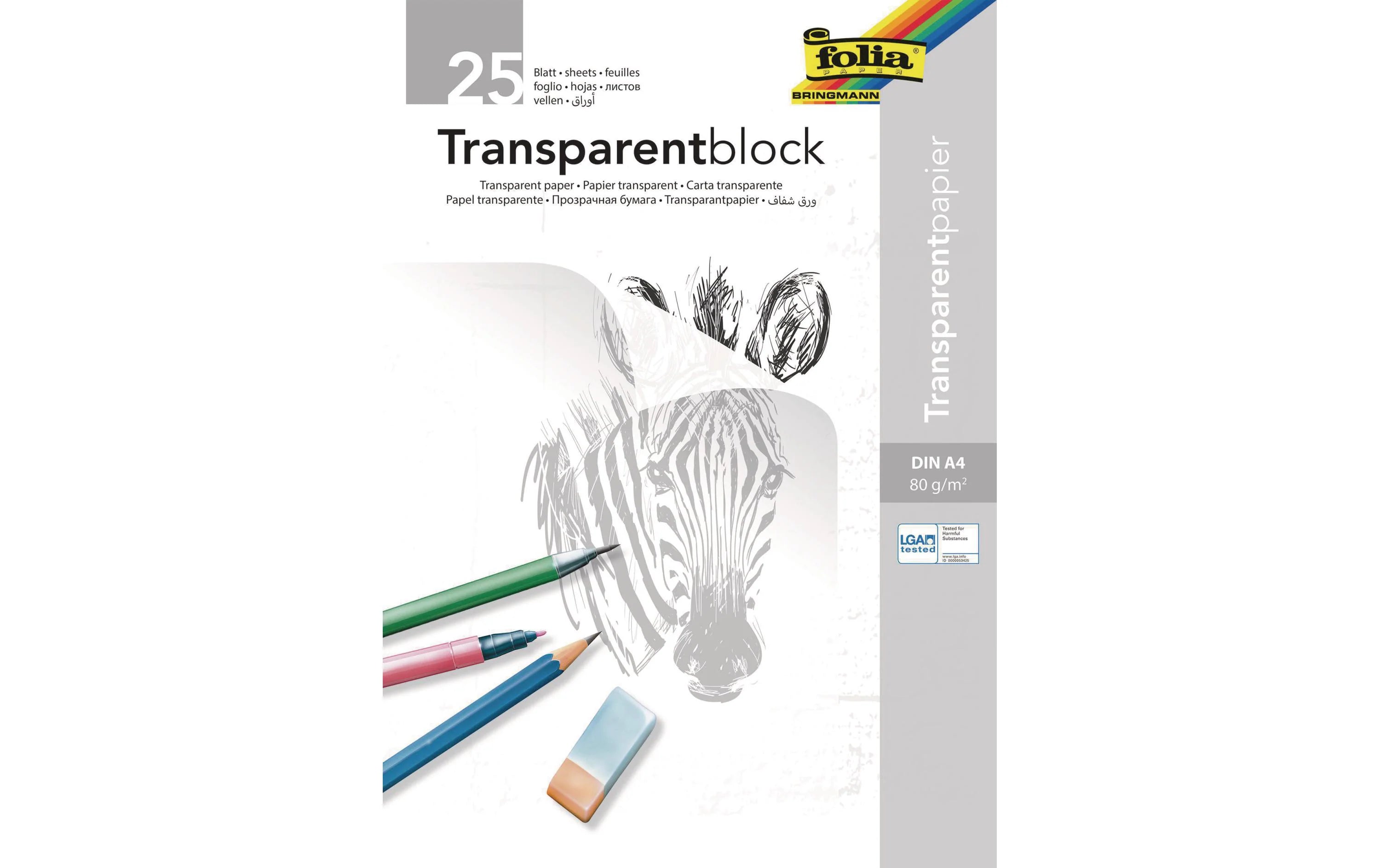 Folia Transparentpapier A4