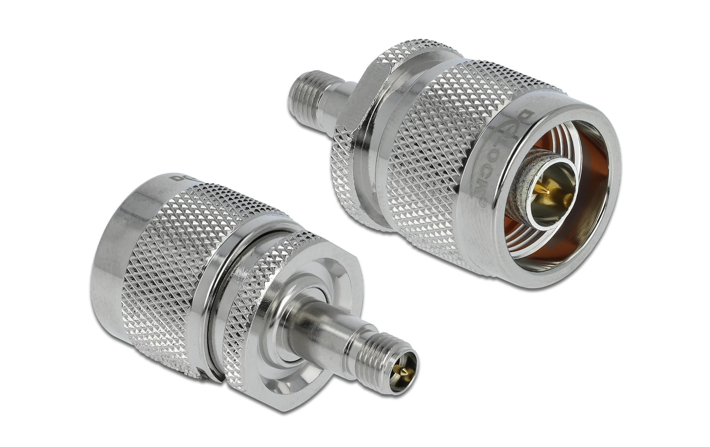 Delock Adapter N-Stecker zu RP-SMA-Buchse