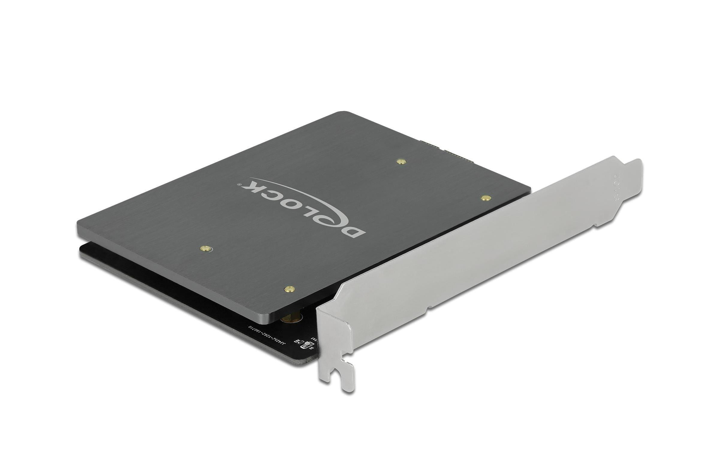 DeLock PCI-Express-x1 zu 2x M.2 Key-B