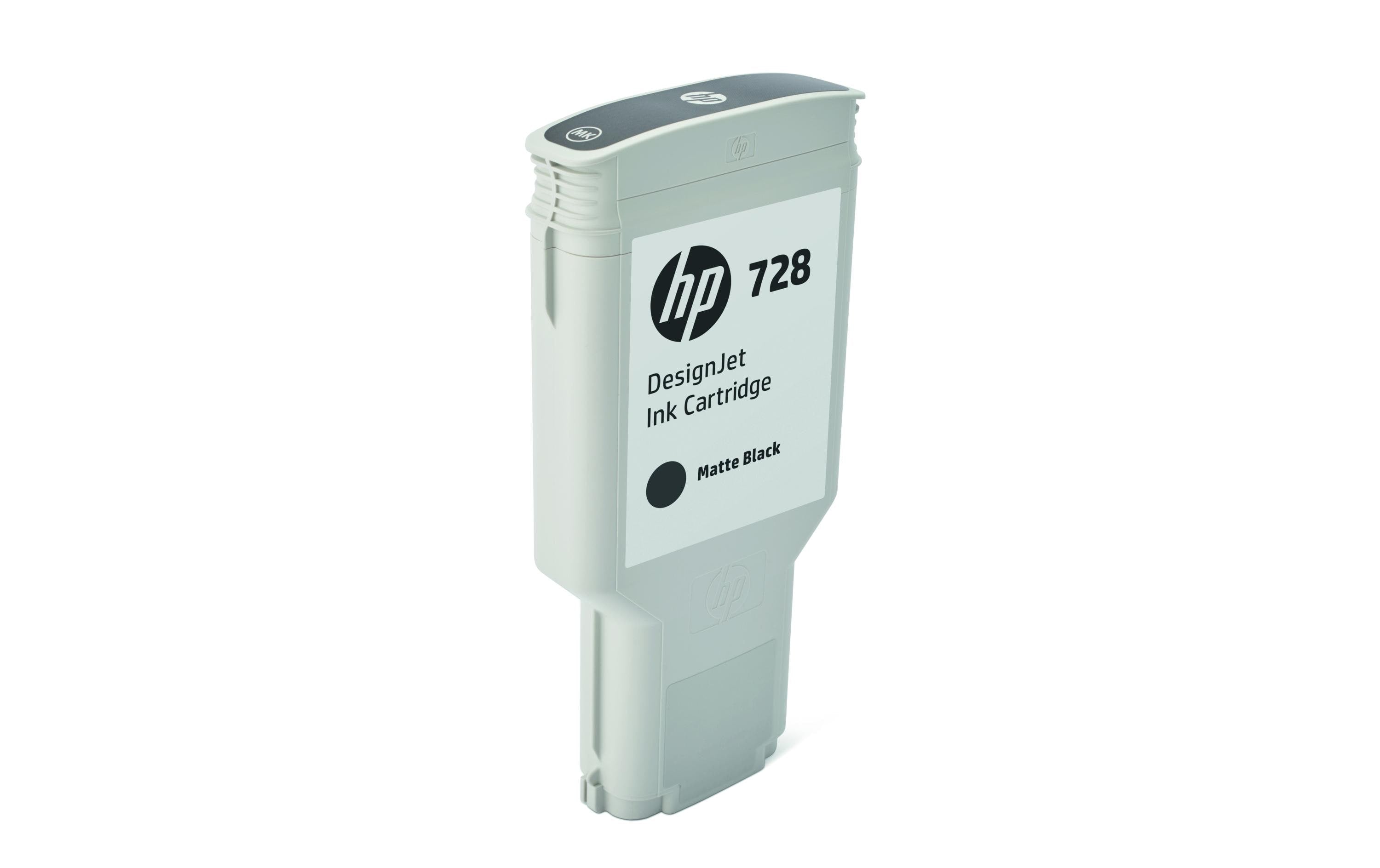 HP, Tinte Nr. 728 (F9J68A) Matte Black