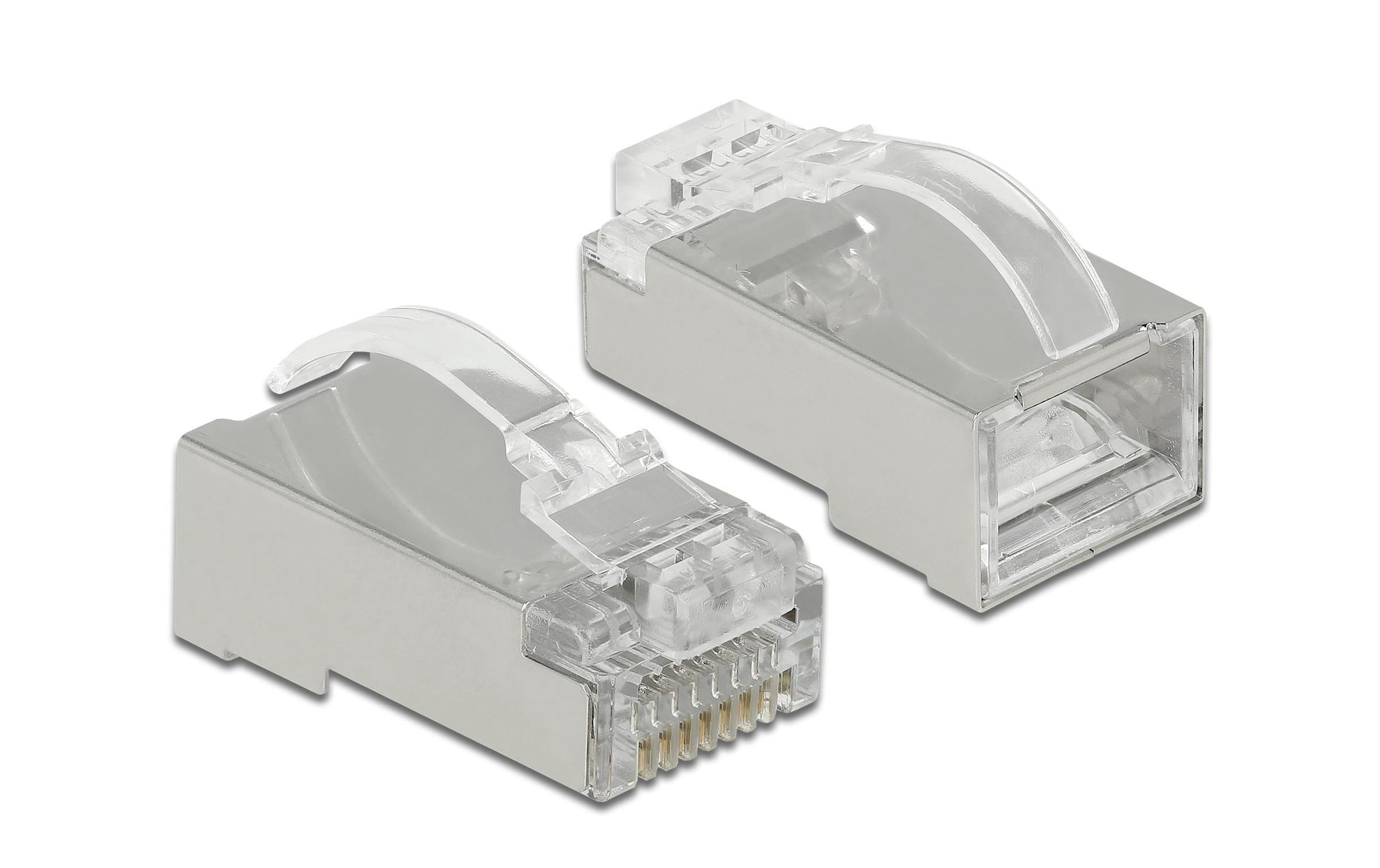 Delock RJ45 Stecker, STP, Cat.6, 20 Stück