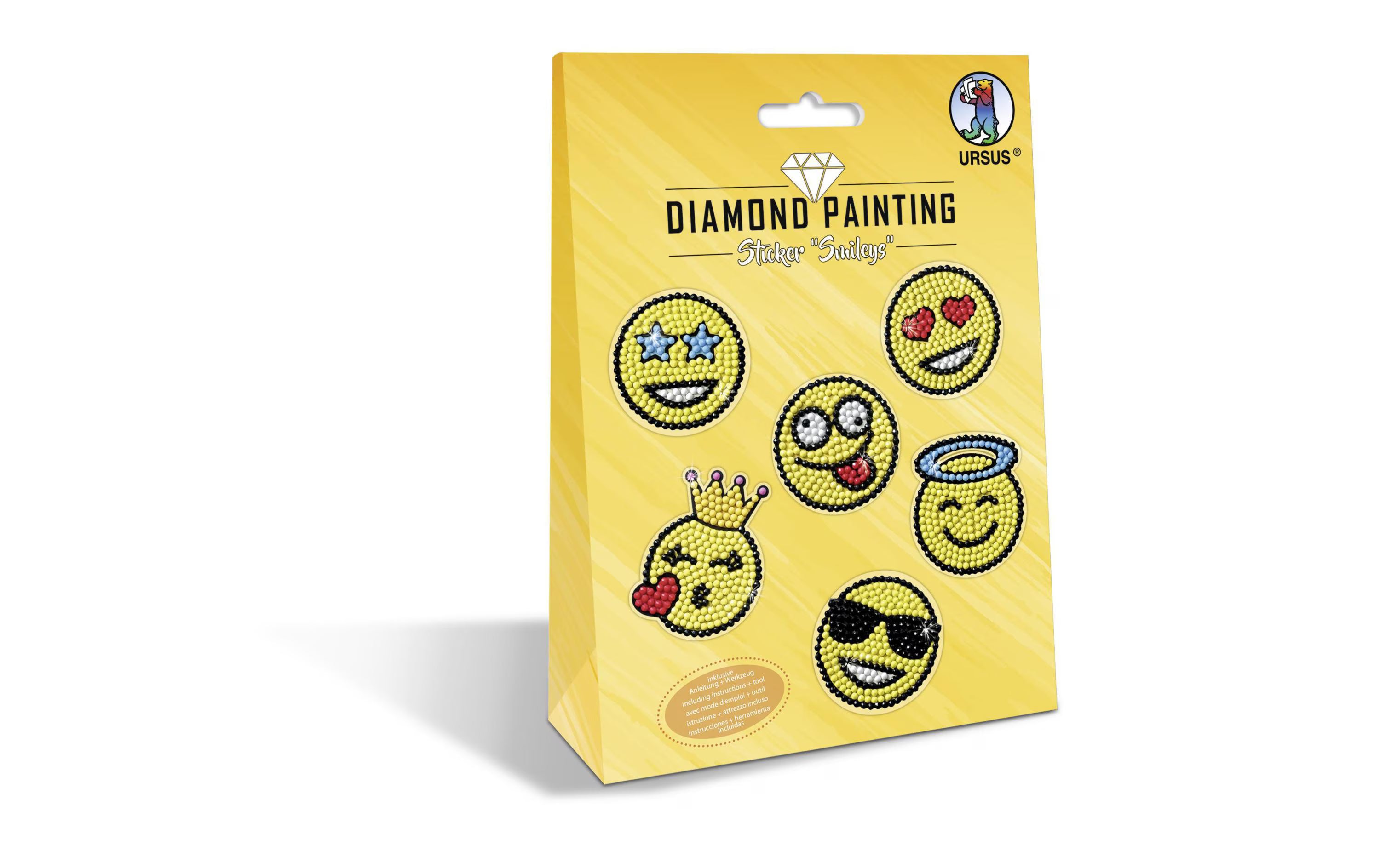 URSUS Diamond Painting Sticker Smileys