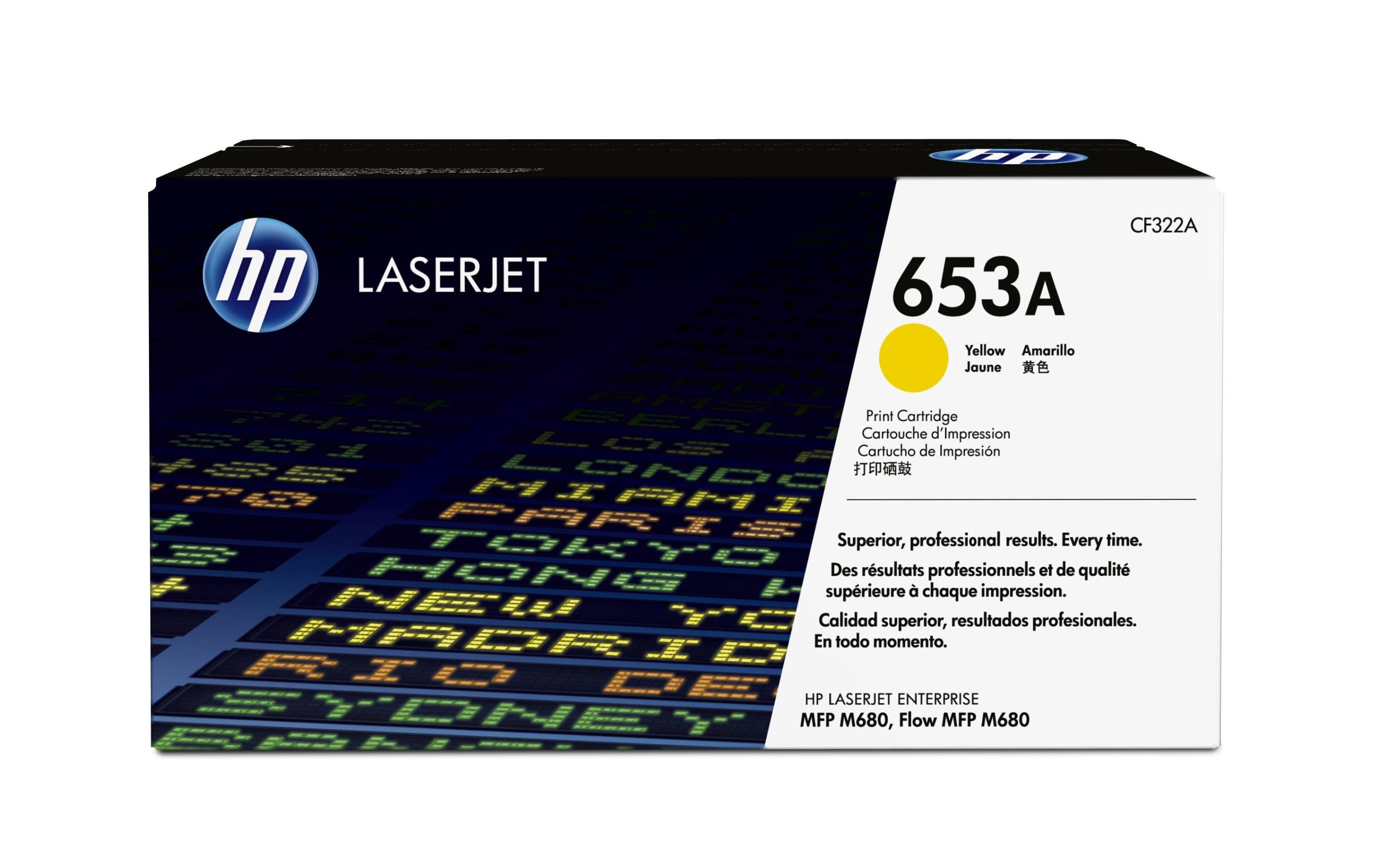 HP, Toner 653A (CF322A) Yellow