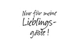 B+C Servietten Lieblingsgäste