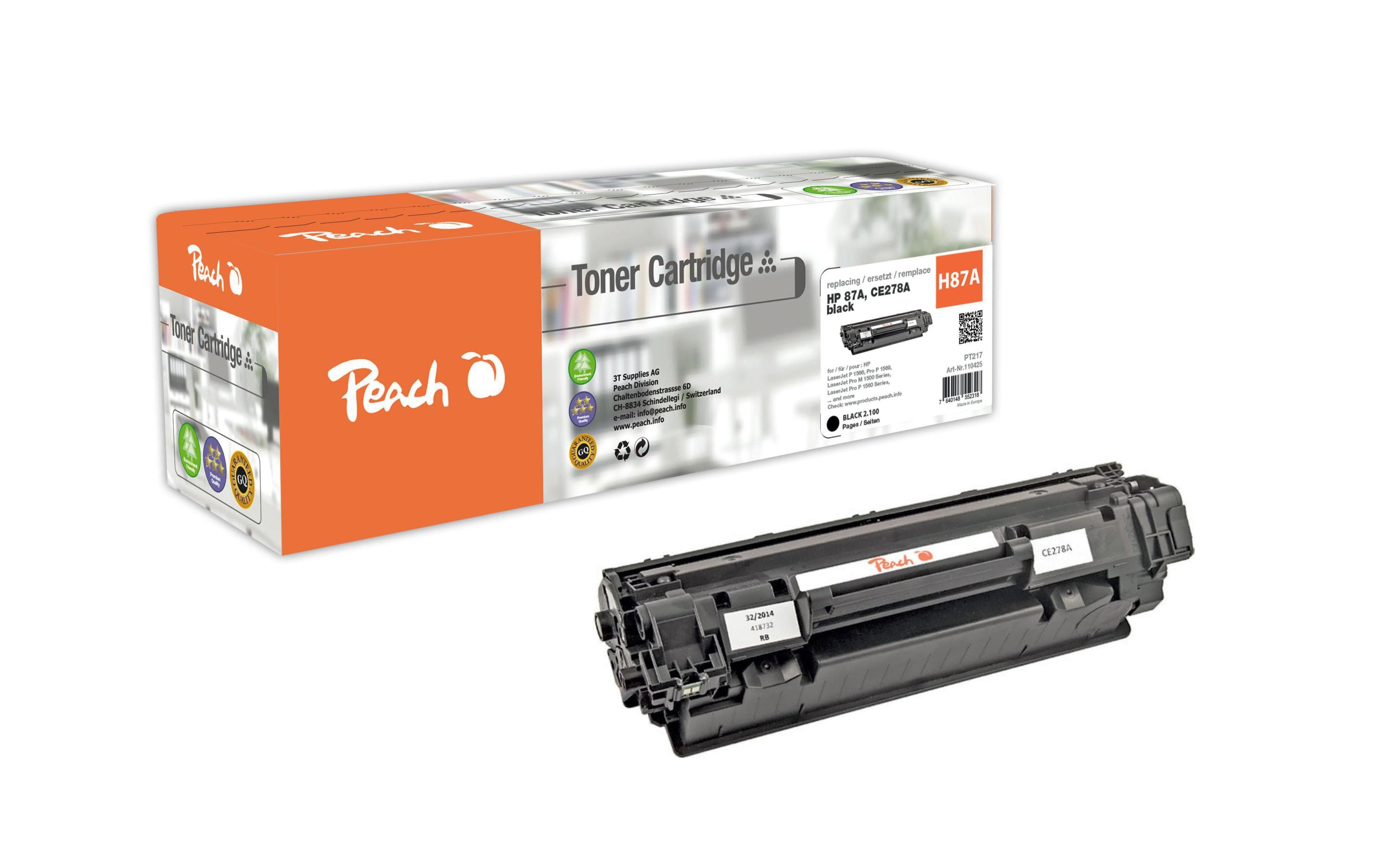 Peach Toner HP CE278A, No 78A