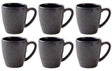 Bitz, Kaffeetasse 190 ml, 6 Stück, Schwarz/