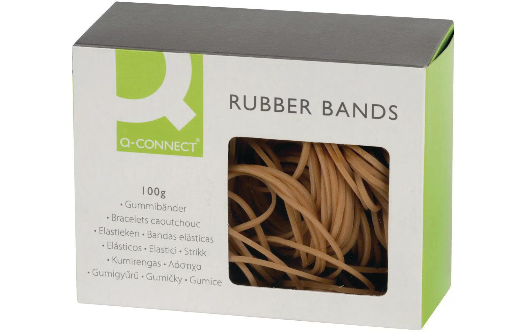 Connect Gummiband Nr. 10 braun, 100g