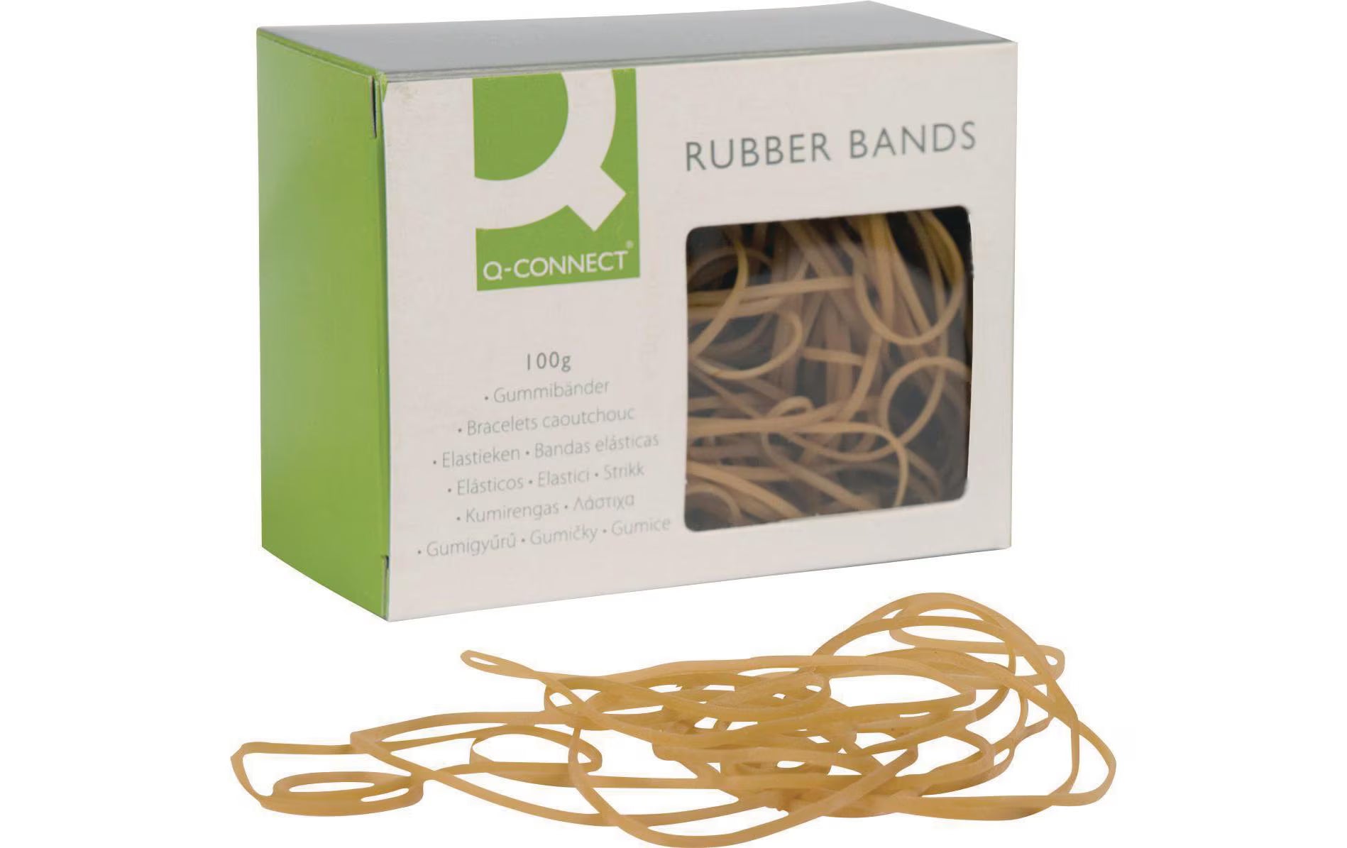 Connect Gummiband Nr. 64 braun, 100g