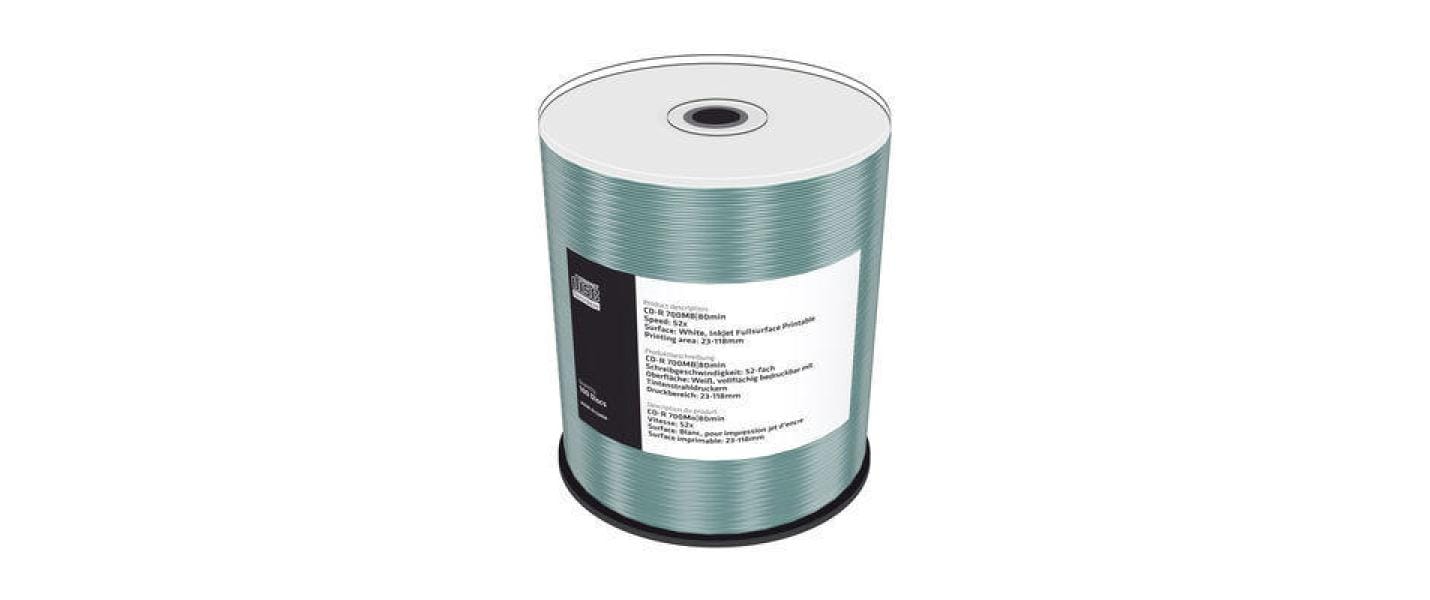 MediaRange CD-R52x 700MB/80Min, 100er Spind