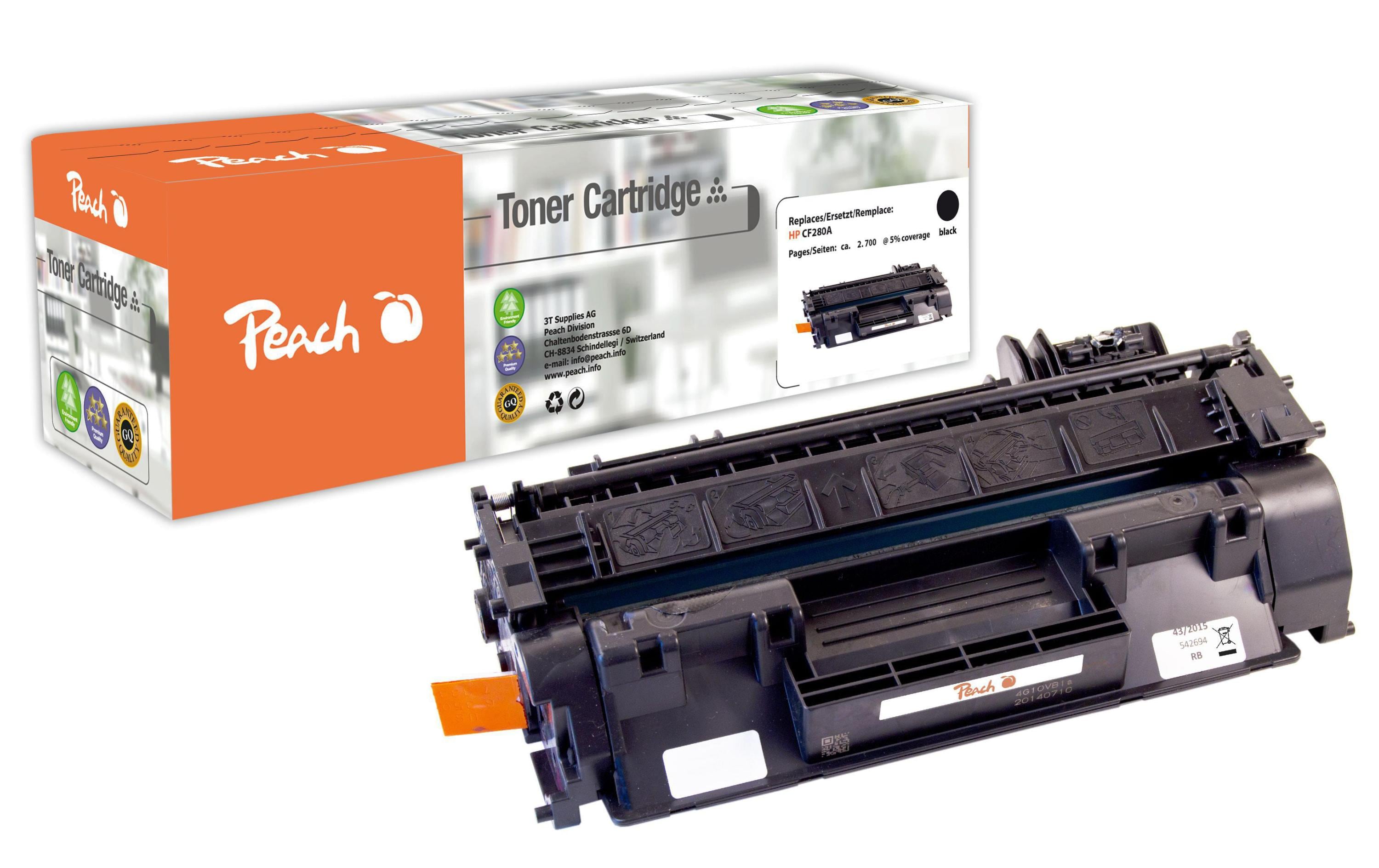 Peach Toner HP CF280A Nr. 80A black