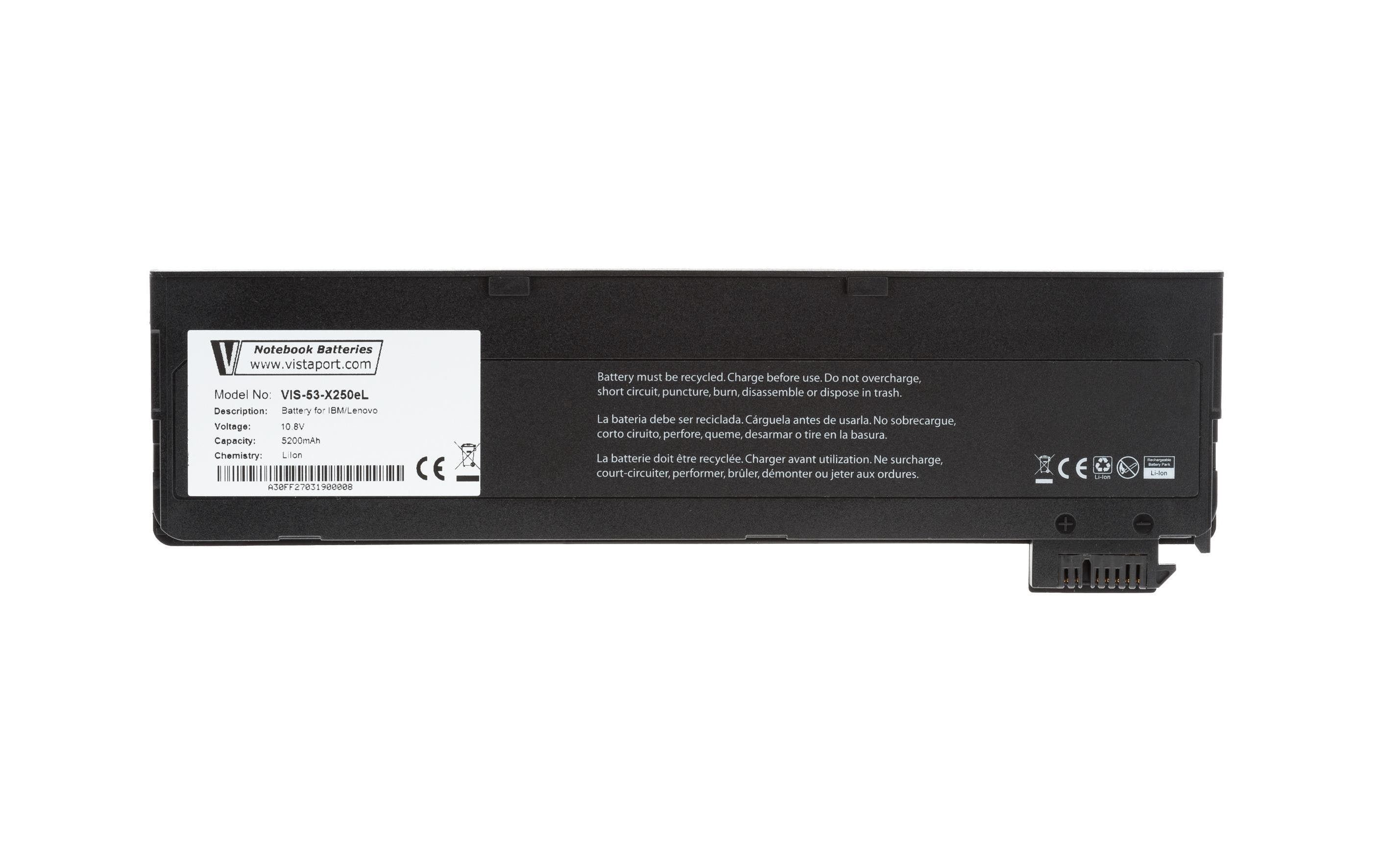 Vistaport Notebook Batteries für Lenovo