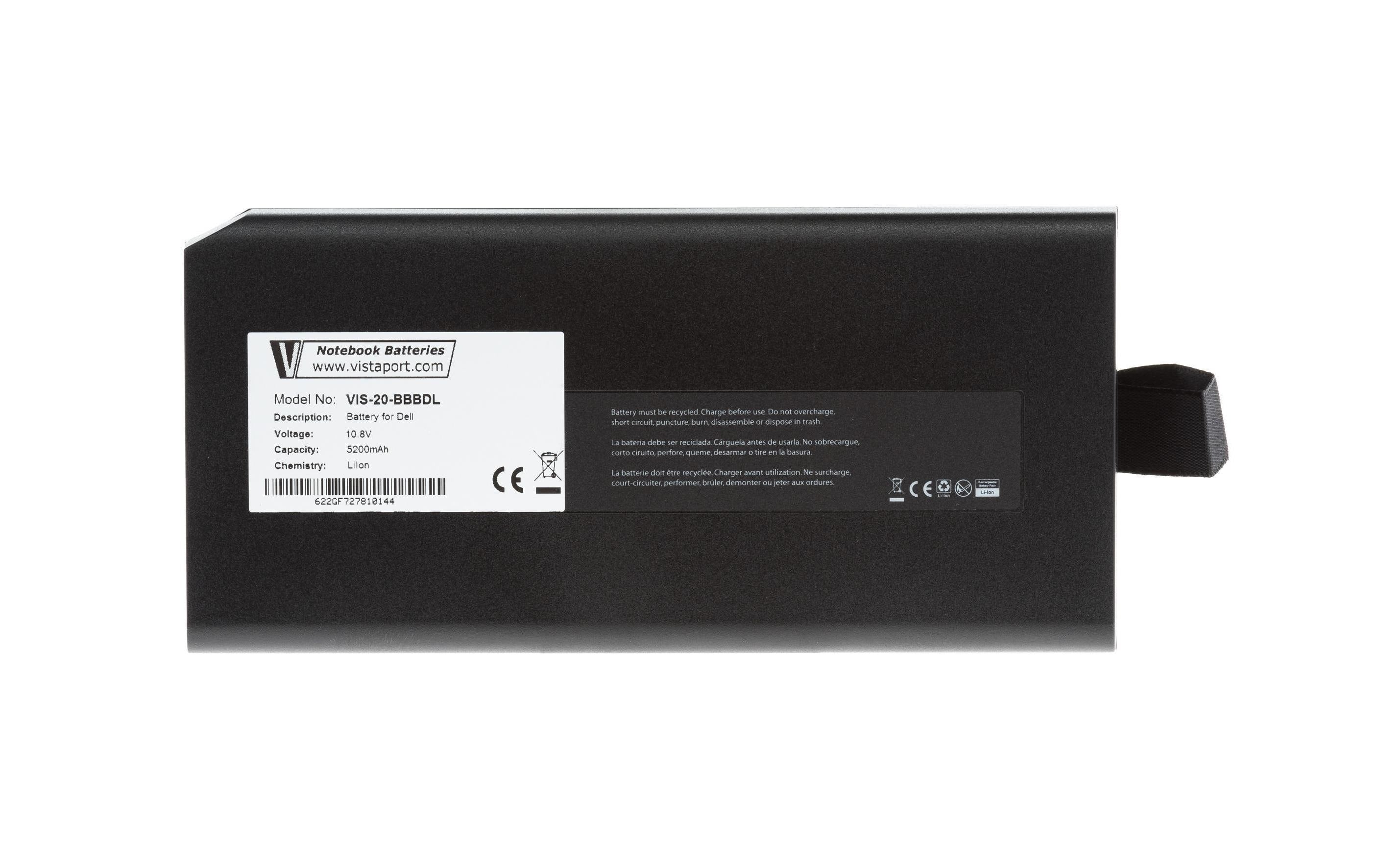 Vistaport Notebook Batteries für Dell