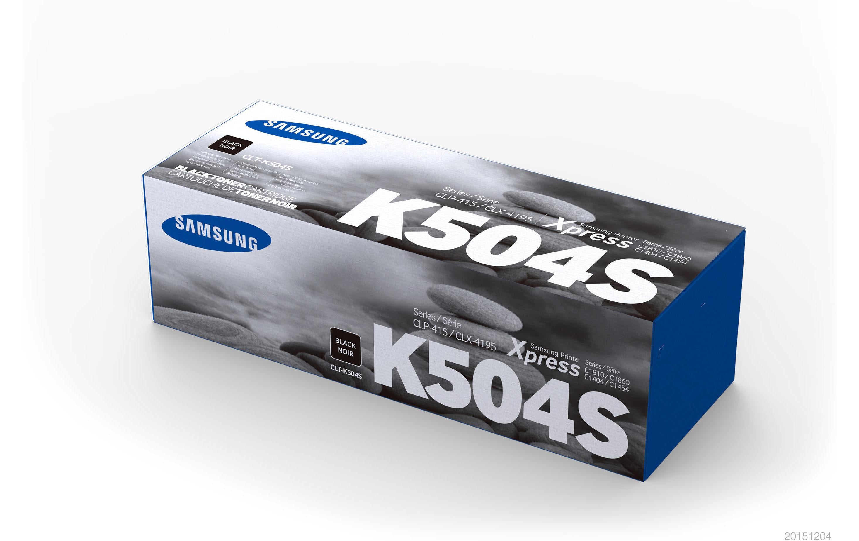 Samsung HP Toner CLT-K504S Black SU158A