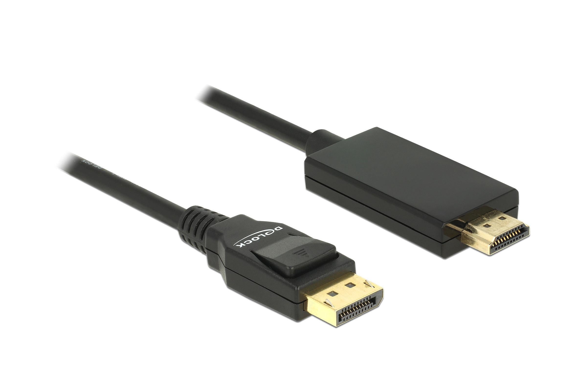 Delock DisplayPort - HDMI Kabel, 5m
