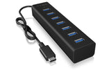 ICY BOX IB-HUB1700-C3, Type-C 7 Port USB3.0