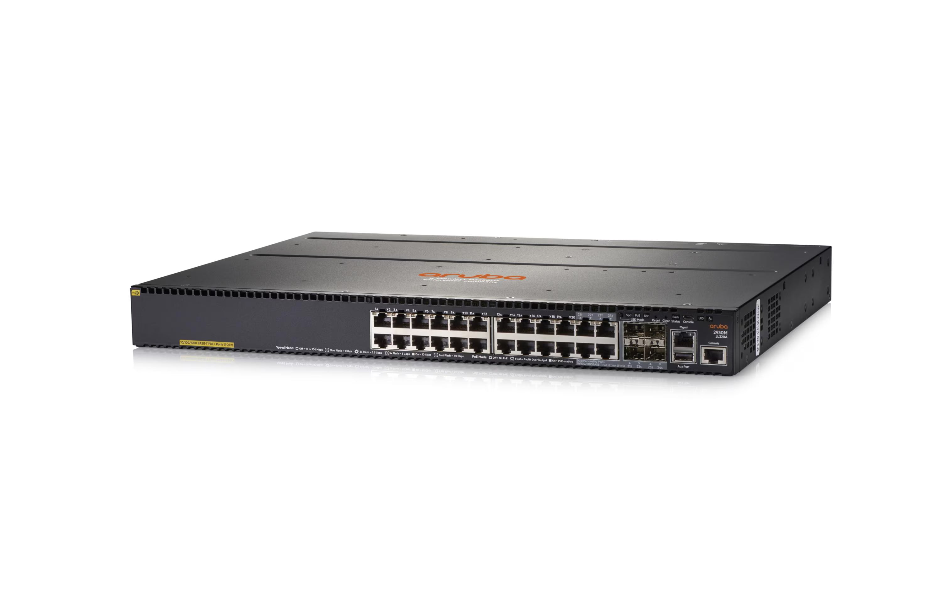 HP 2930M-24G-PoE+: 24 Port L3 Switch