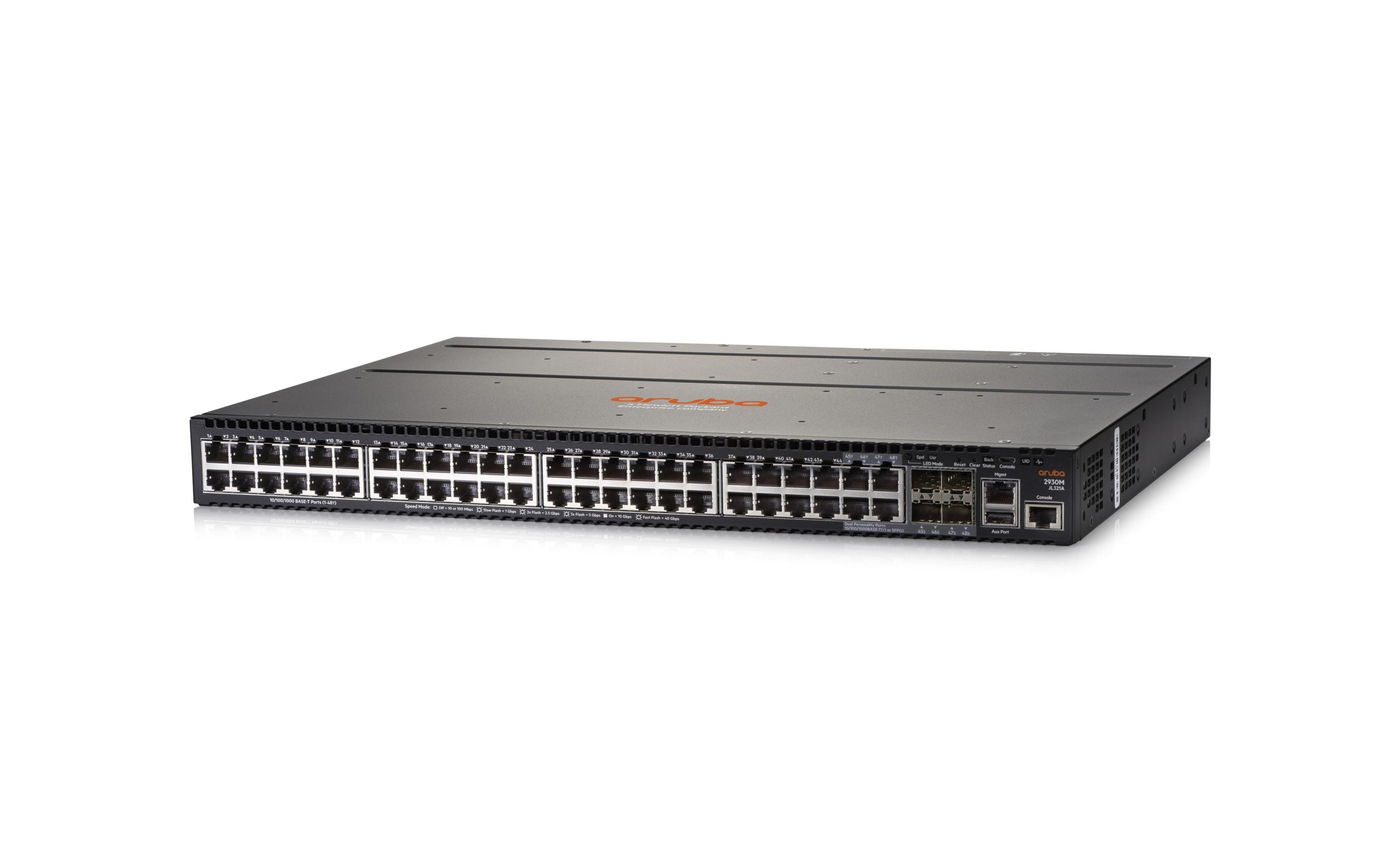 HP 2930M-48G: 48 Port L3 Switch