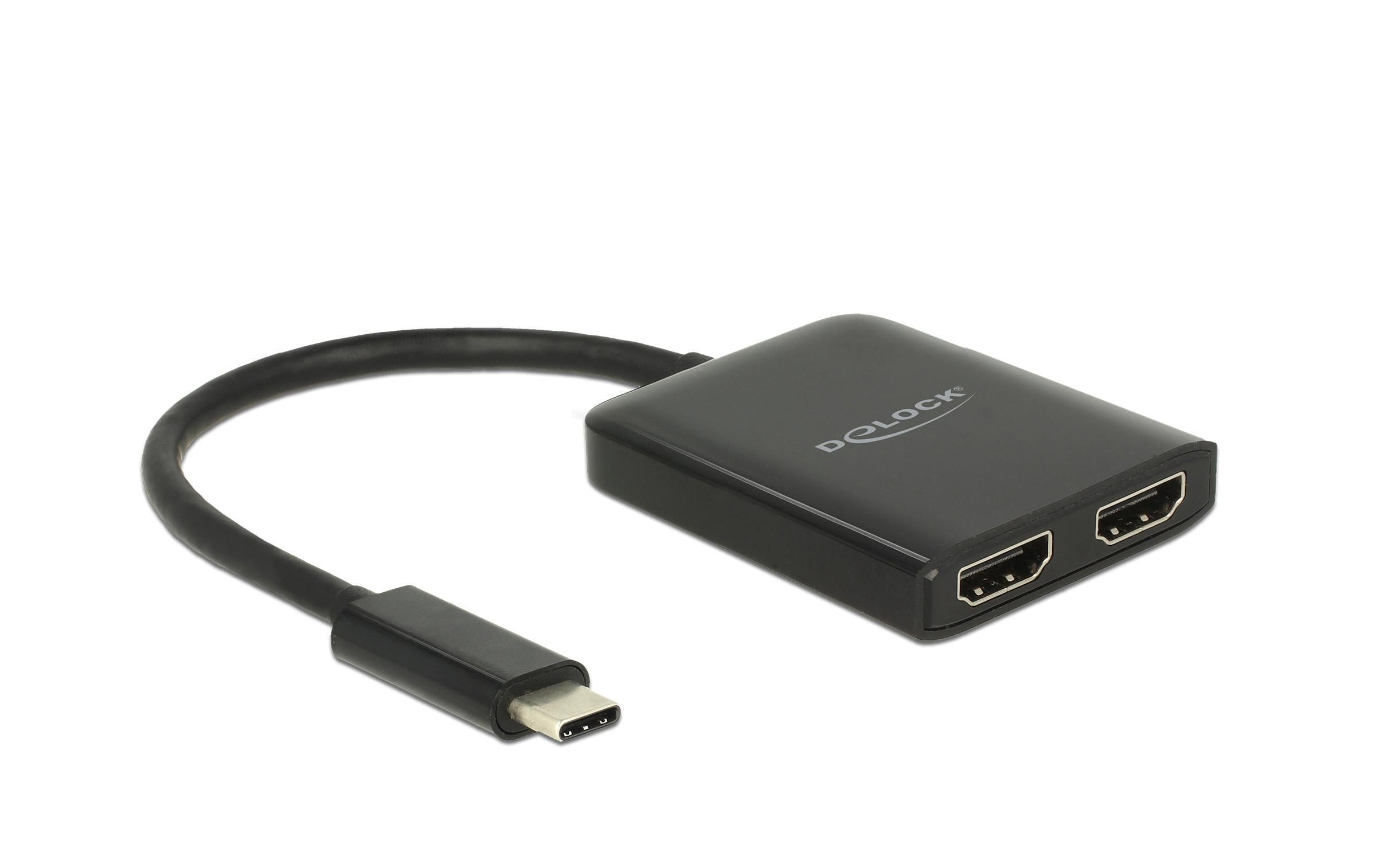 Monitor Splitter USB Typ-Czu 2X HDMI