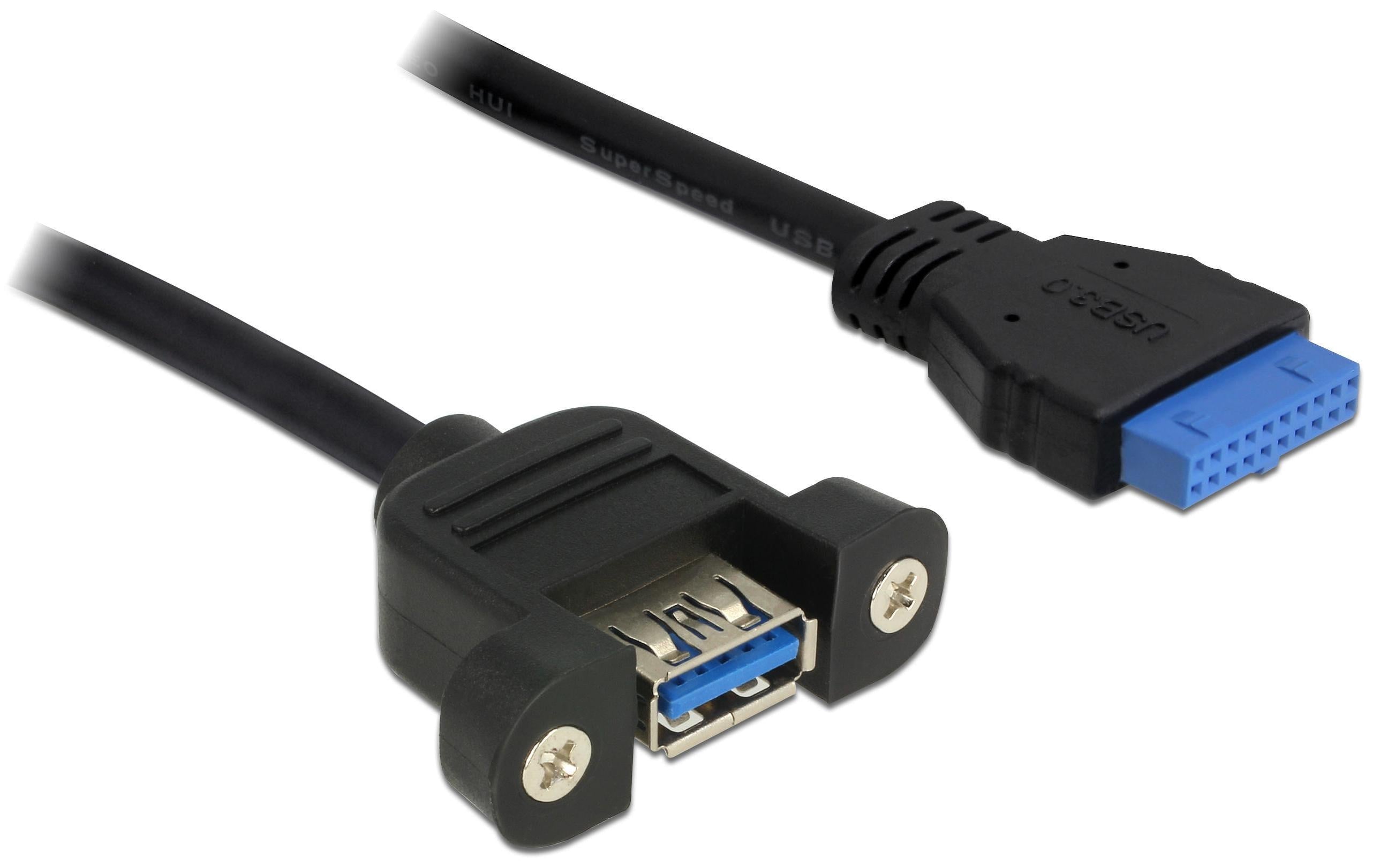 Delock USB3 Pinheader Kabel intern, 50cm
