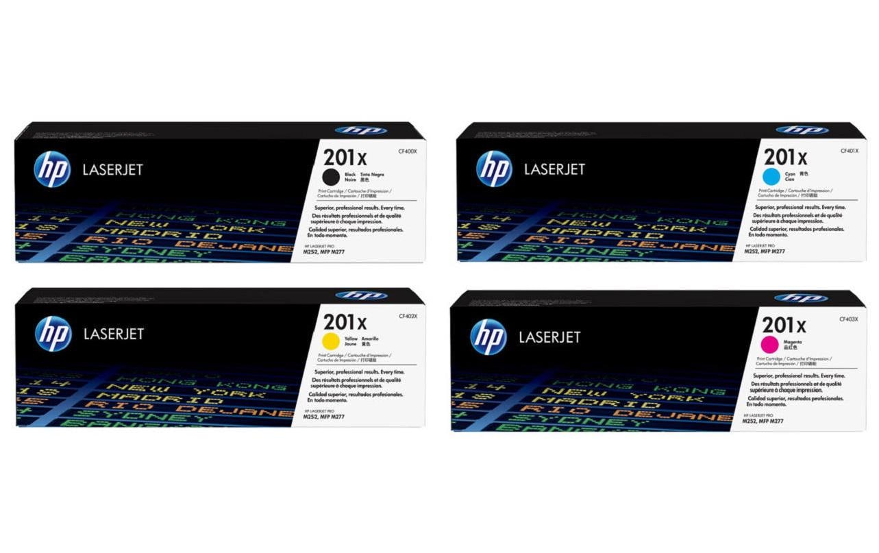 HP, Rainbow Kit Nr. 201X (CF400X-CF403X) BL
