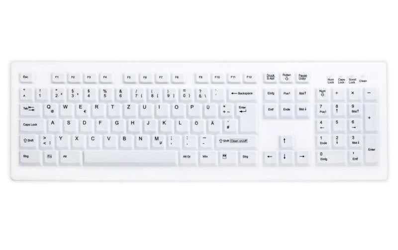 Active Key desinfizierbare Tastatur, weiss