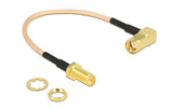 Delock RP-SMA Buchse zu RP-SMA-ST 16cm e