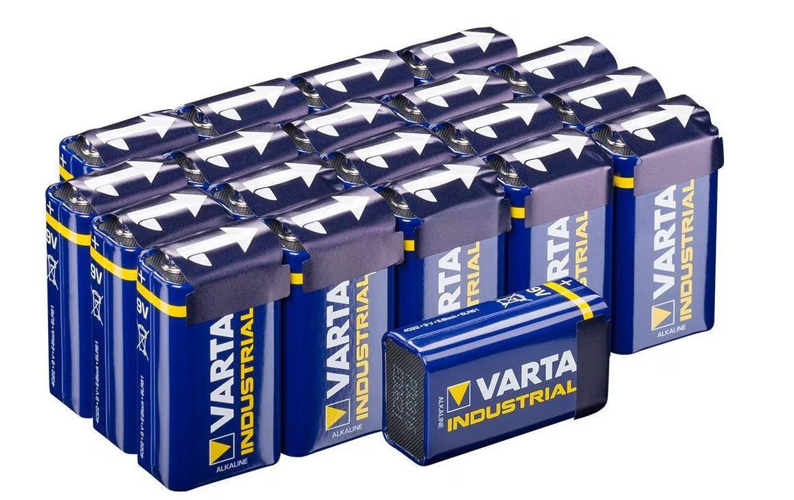 VARTA Industrial Batterie 9V Block, 20Stk