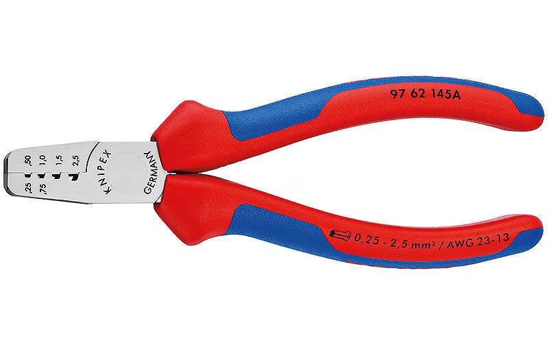 Knipex Crimpzange für Aderendhülsen 145 mm