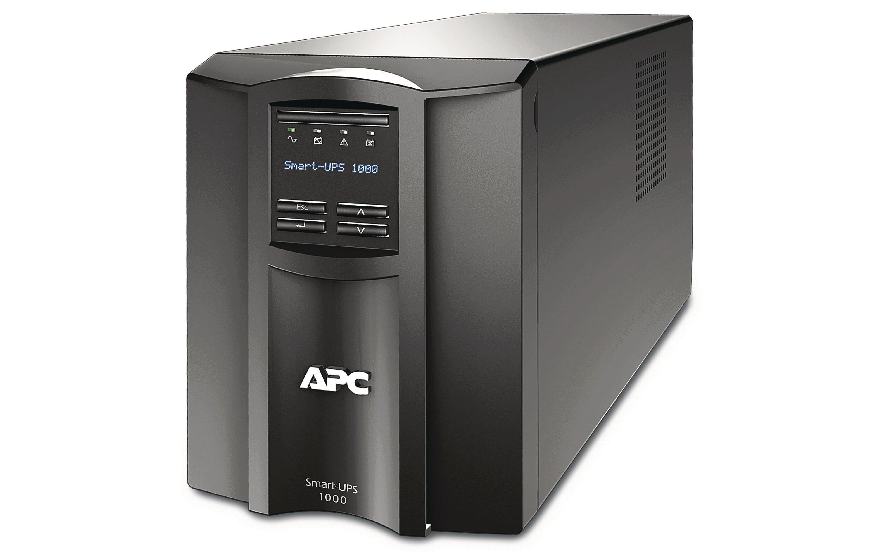 APC USV SMT1000IC, 1000VA/670W, LCD,